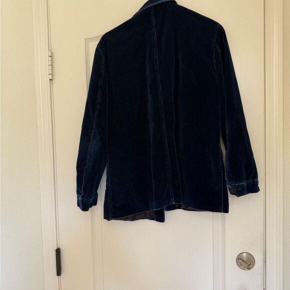 Officine Generale Women's Blue Jacket - Picture 4 of 7